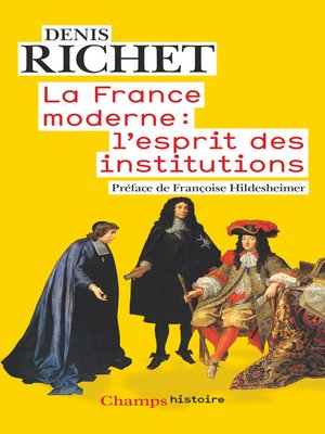 cover image of La France moderne